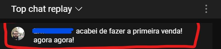 Ao vivo, no meio de um encontro da mentoria