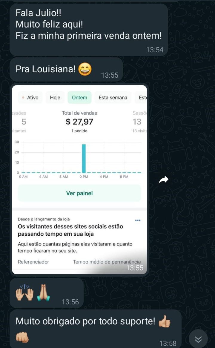 Primeira venda, para a Louisiana (EUA)